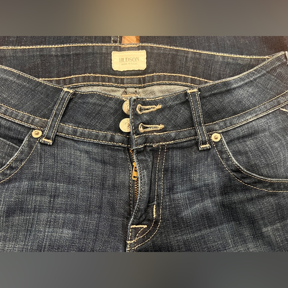 Hudson Jeans Women's Boot Cut in Dark Blue - Picture 5 of 7